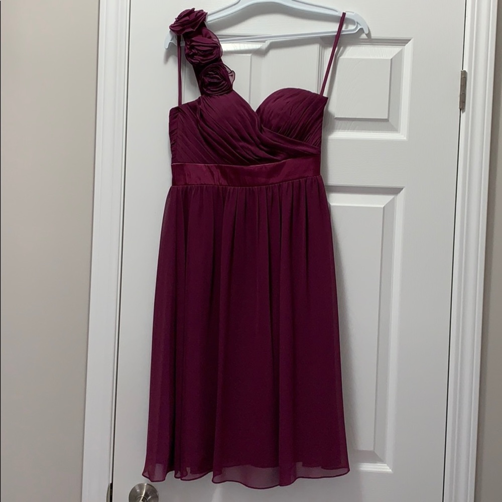 One shoulder Bari Jay dress